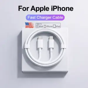 Cable Apple Original USB-C a USB-C de 1m | Carga Rápida hasta 60W